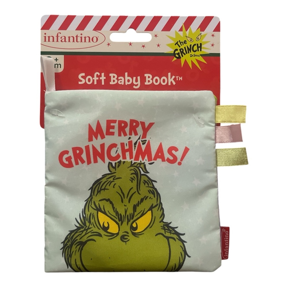 Infantino 'Merry Grinchmas' Soft Baby Book